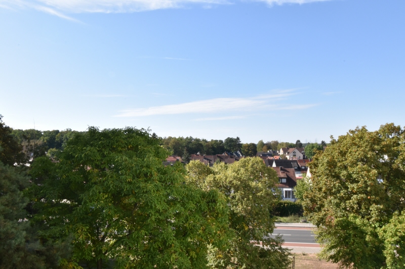 Ausblick vom Balkon